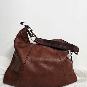 Lucky Brand Rich Brown Hobo Medium Shoulder Bag